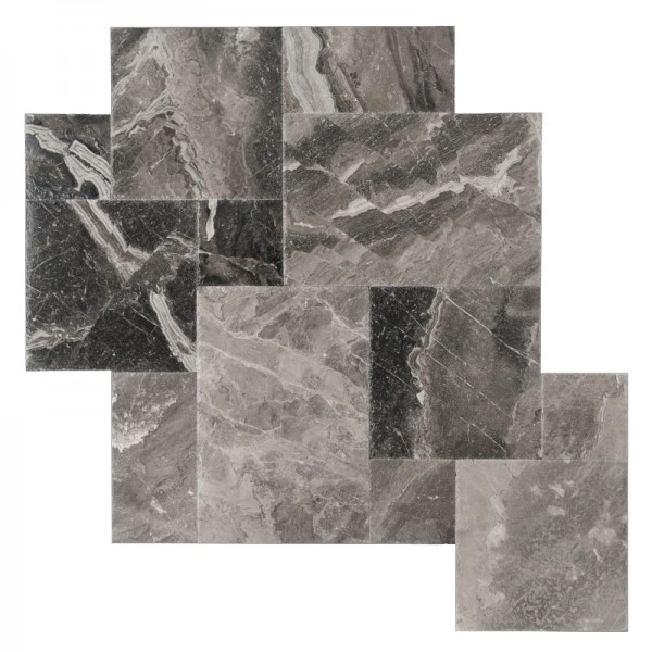 Silver Grey Камък за Шаблонно Редене 1.2 см